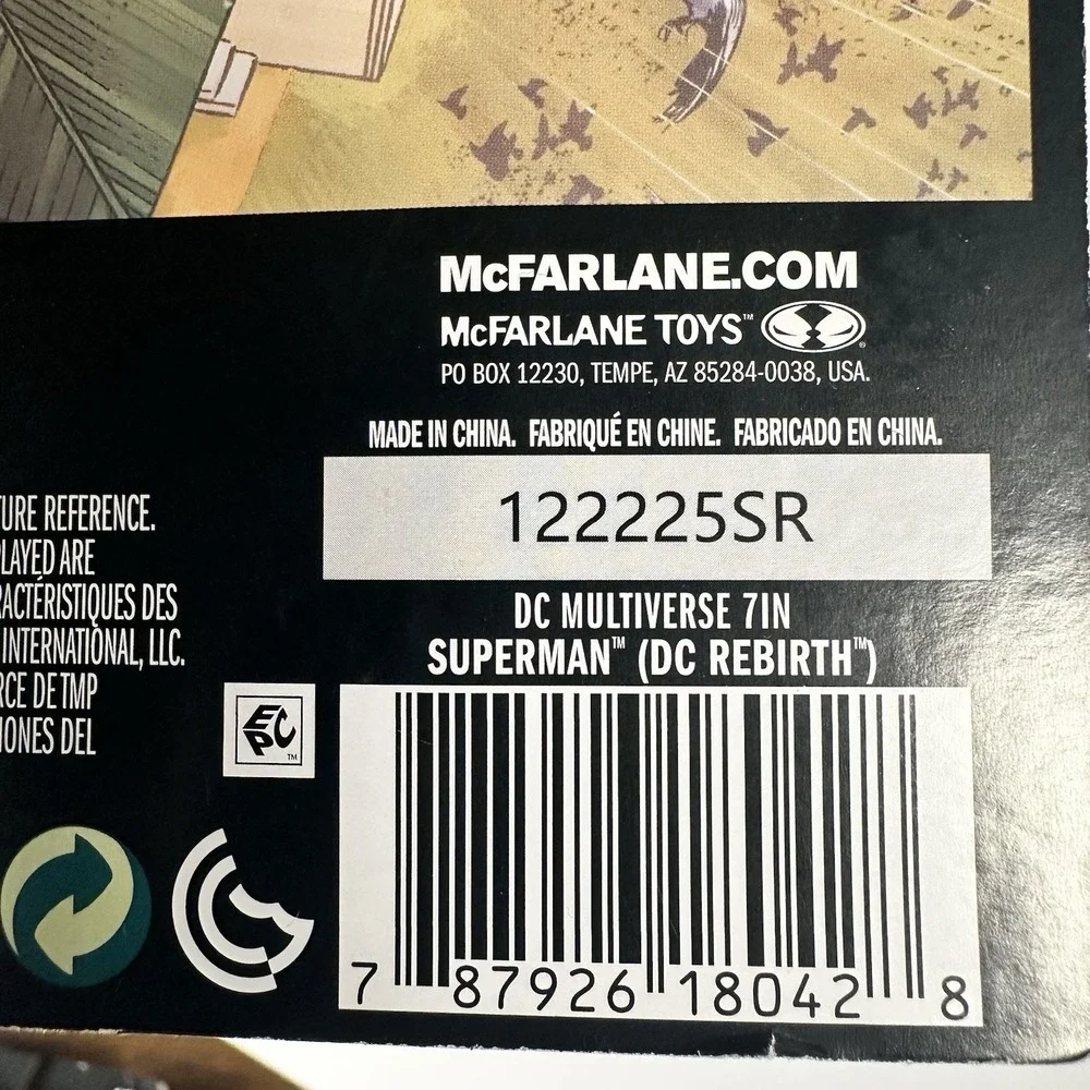 DC Multiverse Superman DC Rebirth McFarlane 7 Inch Figure New